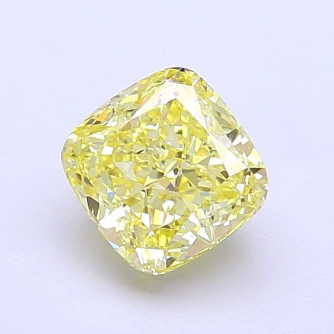 Loose Diamond - CUSHION MODIFIED 1.55ct Fancy Intense Yellow VS2 (1 of 1)