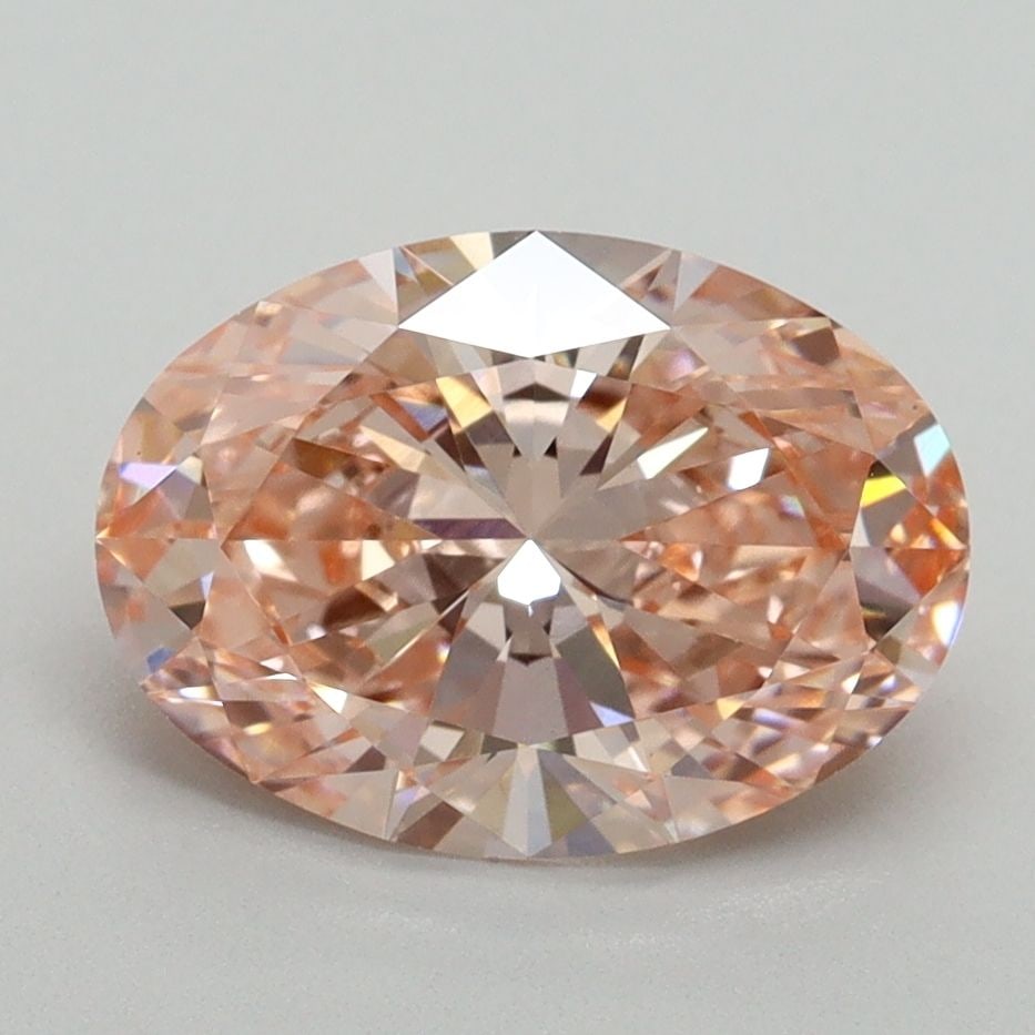 Loose Diamond - OVAL 2.18ct Fancy Vivid Pink VS1: Loose Diamond - OVAL 2.18ct Fancy Vivid Pink VS1 Source: This is a real non-mined Diamond that has been grown in a lab Shape: OVAL Carats: 2.18 Color: Fancy Vivid Pink Certification: IGI Video: