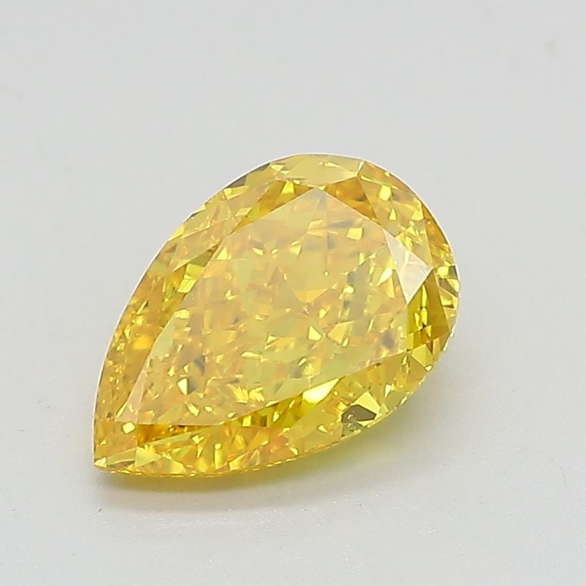 Loose Diamond - PEAR 1.5ct Fancy Vivid Yellow VS2: Loose Diamond - PEAR 1.5ct Fancy Vivid Yellow VS2 Source: This is a real non-mined Diamond that has been grown in a lab Shape: PEAR Carats: 1.5 Color: Fancy Vivid Yellow Certification: IGI Video: