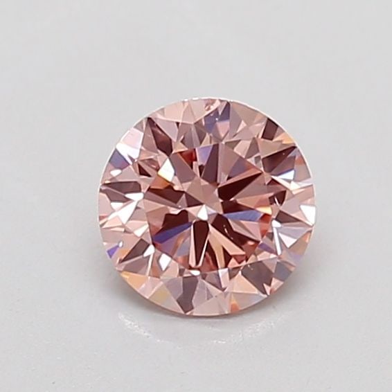 Loose Diamond - ROUND 0.55ct Fancy Vivid Pink VS2: Loose Diamond - ROUND 0.55ct Fancy Vivid Pink VS2 Source: This is a real non-mined Diamond that has been grown in a lab Shape: ROUND Carats: 0.55 Color: Fancy Vivid Pink Certification: NONE The Diamon