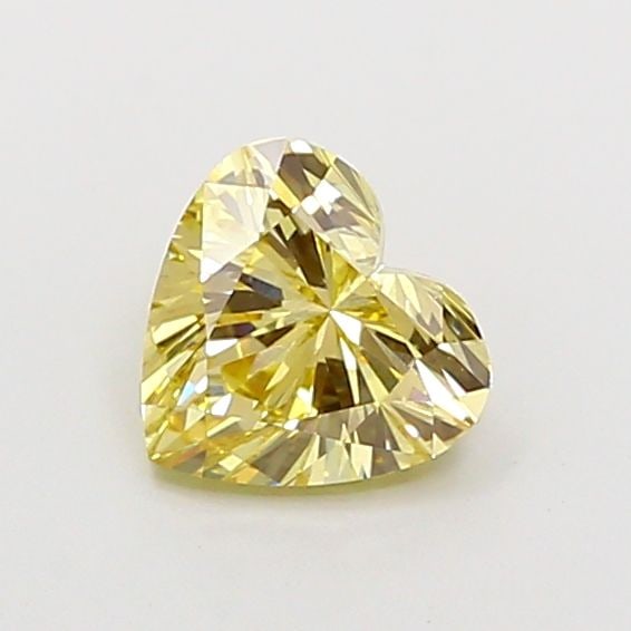 Loose Diamond - HEART 1.01ct Fancy Intense Yellow VS2: Loose Diamond - HEART 1.01ct Fancy Intense Yellow VS2 Source: This is a real non-mined Diamond that has been grown in a lab Shape: HEART Carats: 1.01 Color: Fancy Intense Yellow Certification: IGI Vid