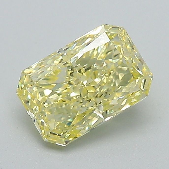 Loose Diamond - RADIANT 1.16ct Fancy Intense Yellow VS2: Loose Diamond - RADIANT 1.16ct Fancy Intense Yellow VS2 Source: This is a real non-mined Diamond that has been grown in a lab Shape: RADIANT Carats: 1.16 Color: Fancy Intense Yellow Certification: IGI