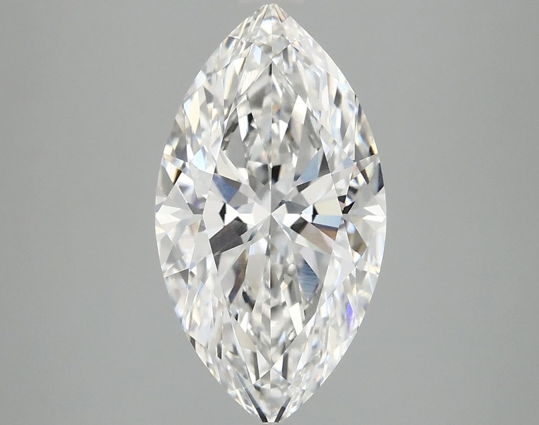 Loose Diamond - MARQUISE 3.09ct F VVS2: Loose Diamond - MARQUISE 3.09ct F VVS2 Source: This is a real non-mined Diamond that has been grown in a lab Shape: MARQUISE Carats: 3.09 Color: F Clarity: VVS2 Certification: IGI Video: