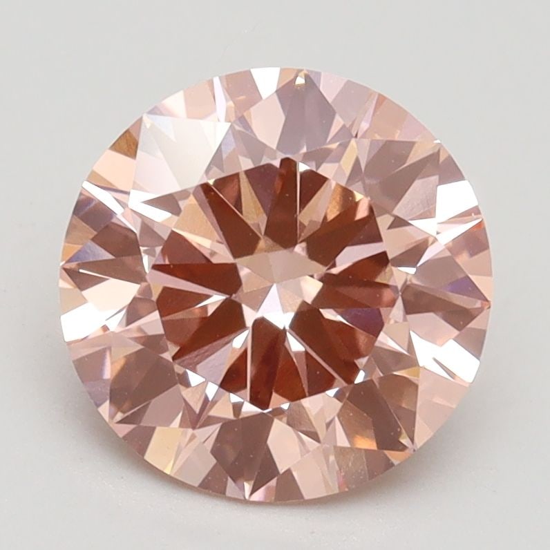 Loose Diamond - ROUND 2.05ct Fancy Intense Pink VVS2: Loose Diamond - ROUND 2.05ct Fancy Intense Pink VVS2 Source: This is a real non-mined Diamond that has been grown in a lab Shape: ROUND Carats: 2.05 Color: Fancy Intense Pink Certification: IGI Video: