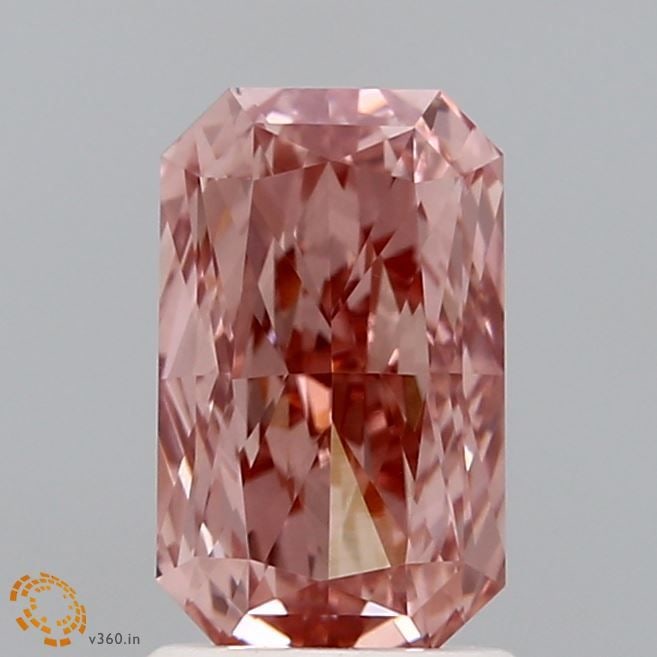Loose Diamond - RADIANT 1.58ct Fancy Vivid Pink VS1: Loose Diamond - RADIANT 1.58ct Fancy Vivid Pink VS1 Source: This is a real non-mined Diamond that has been grown in a lab Shape: RADIANT Carats: 1.58 Color: Fancy Vivid Pink Certification: IGI Video: