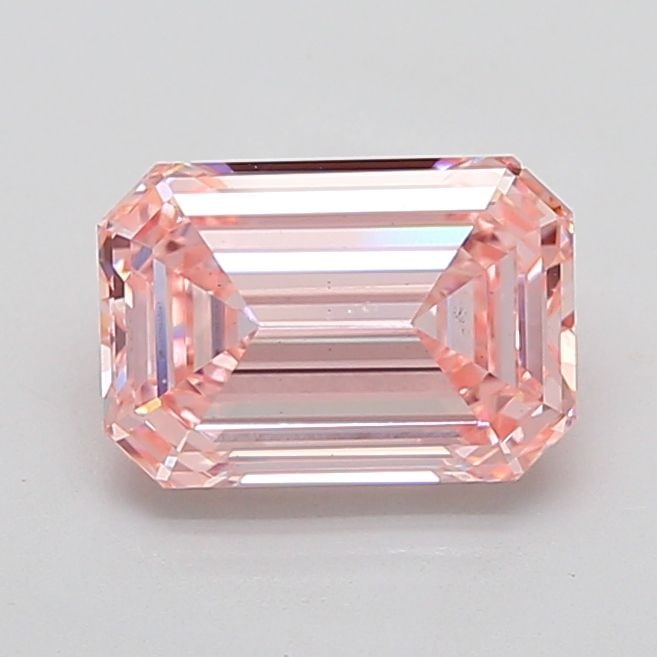 Loose Diamond - EMERALD 3.51ct Fancy Intense Pink VS2: Loose Diamond - EMERALD 3.51ct Fancy Intense Pink VS2 Source: This is a real non-mined Diamond that has been grown in a lab Shape: EMERALD Carats: 3.51 Color: Fancy Intense Pink Certification: IGI The