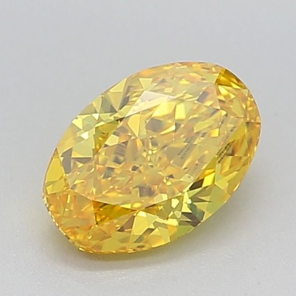 Loose Diamond - OVAL 0.7ct Fancy Vivid Yellow VVS2 (1 of 1)