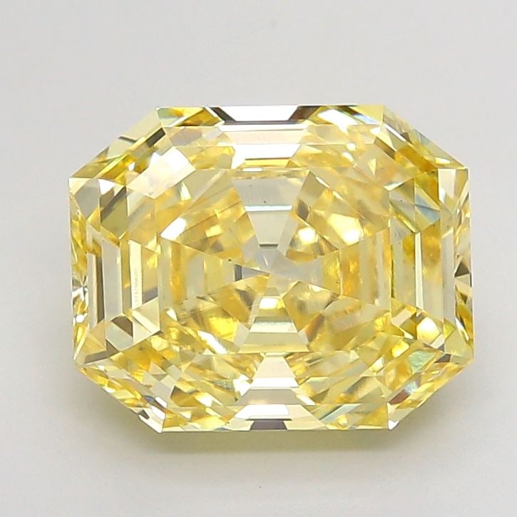Loose Diamond - OCTAGONAL 4.9ct Fancy Intense Yellow VS1: Loose Diamond - OCTAGONAL 4.9ct Fancy Intense Yellow VS1 Source: This is a real non-mined Diamond that has been grown in a lab Shape: OCTAGONAL Carats: 4.9 Color: Fancy Intense Yellow Certification: I