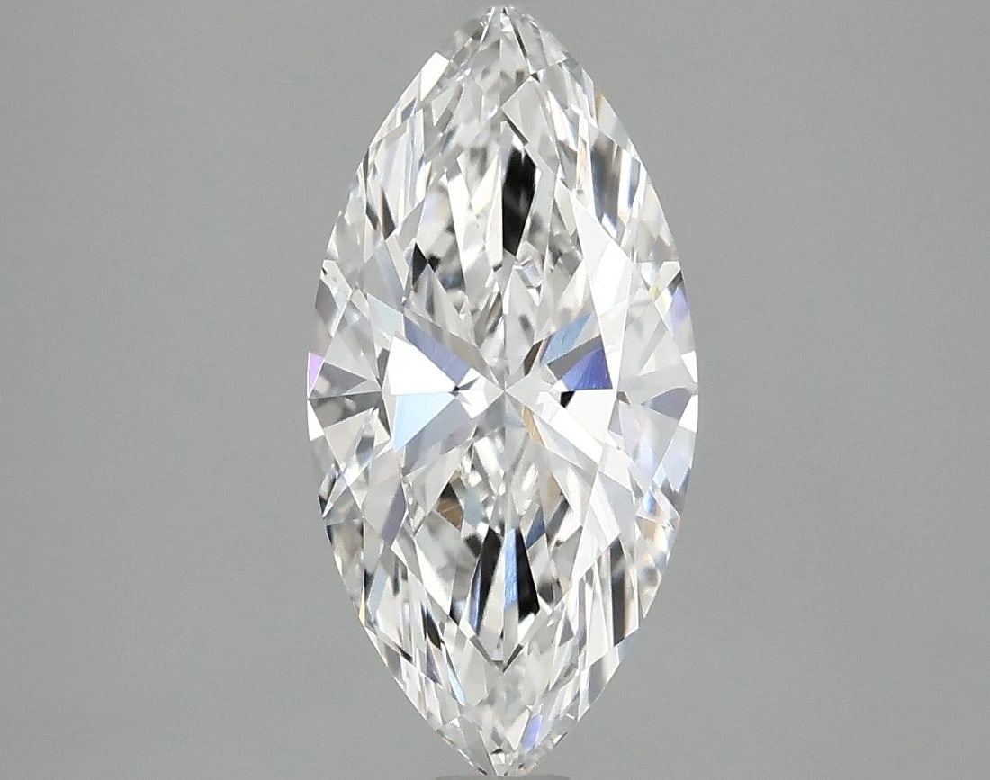 Loose Diamond - MARQUISE 2.01ct E VS1: Loose Diamond - MARQUISE 2.01ct E VS1 Source: This is a real non-mined Diamond that has been grown in a lab Shape: MARQUISE Carats: 2.01 Color: E Clarity: VS1 Certification: IGI Video: