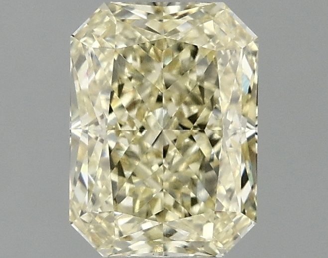 Loose Diamond - RADIANT 1.56ct Fancy Yellow VS1: Loose Diamond - RADIANT 1.56ct Fancy Yellow VS1 Source: This is a real non-mined Diamond that has been grown in a lab Shape: RADIANT Carats: 1.56 Color: Fancy Yellow Certification: NONE Video: