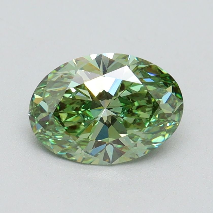 Loose Diamond - OVAL 1.14ct Fancy Vivid Green VVS2 (1 of 1)