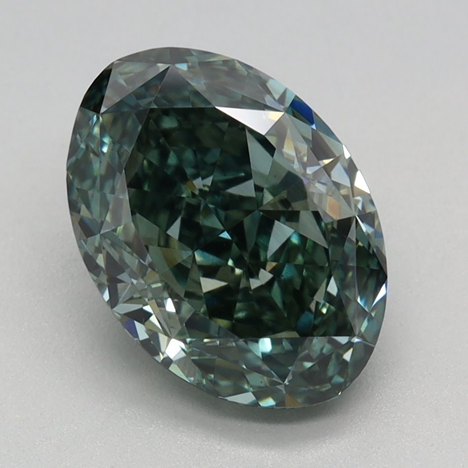 Loose Diamond - OVAL 2.31ct Fancy Intense Green VS1 (1 of 1)
