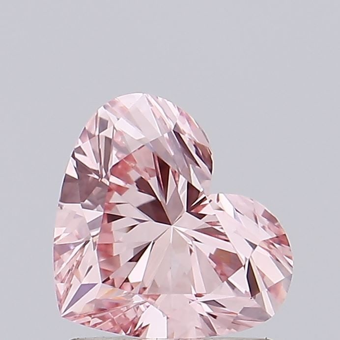 Loose Diamond - HEART 1.24ct Fancy Intense Pink VS1: Loose Diamond - HEART 1.24ct Fancy Intense Pink VS1 Source: This is a real non-mined Diamond that has been grown in a lab Shape: HEART Carats: 1.24 Color: Fancy Intense Pink Certification: IGI Video: