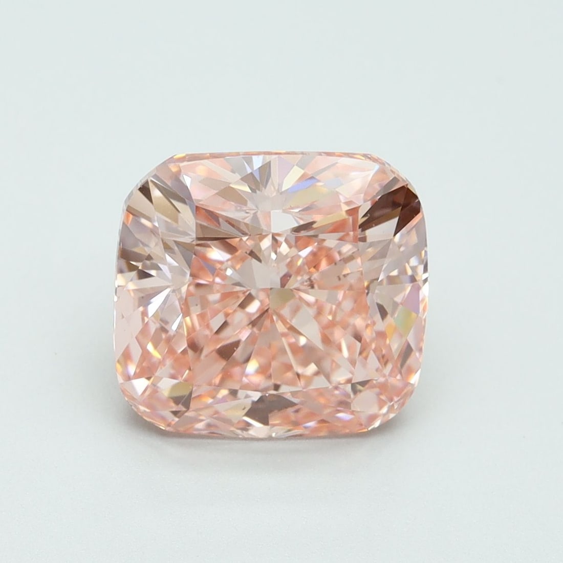 Loose Diamond - CUSHION BRILLIANT 4.0ct Fancy Vivid Pink VS1: Loose Diamond - CUSHION BRILLIANT 4.0ct Fancy Vivid Pink VS1 Source: This is a real non-mined Diamond that has been grown in a lab Shape: CUSHION BRILLIANT Carats: 4.0 Color: Fancy Vivid Pink Certific