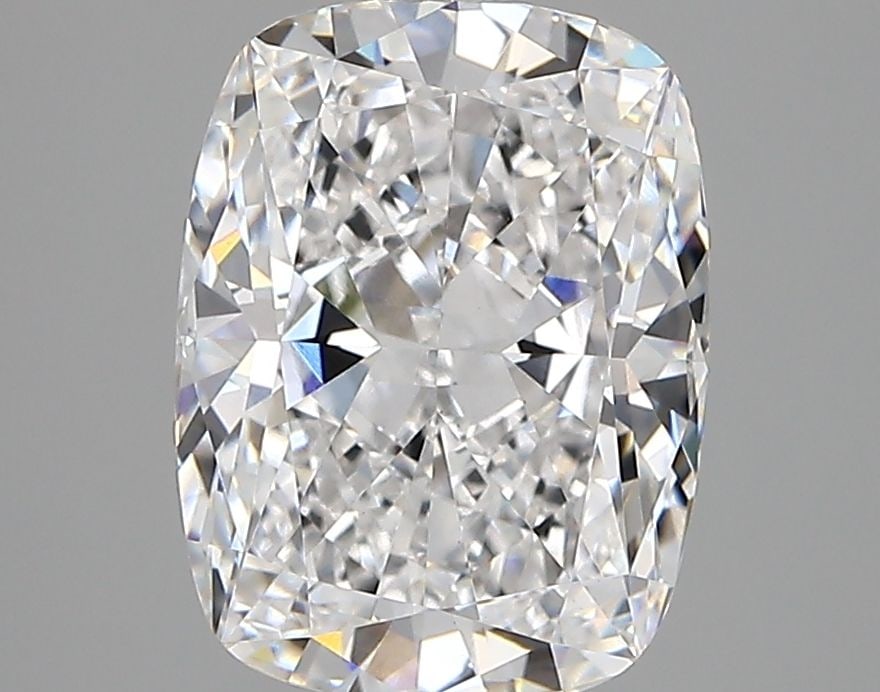 Loose Diamond - CUSHION MODIFIED 3.04ct D VVS2: Loose Diamond - CUSHION MODIFIED 3.04ct D VVS2 Source: This is a real non-mined Diamond that has been grown in a lab Shape: CUSHION MODIFIED Carats: 3.04 Color: D Clarity: VVS2 Certification: IGI Vide