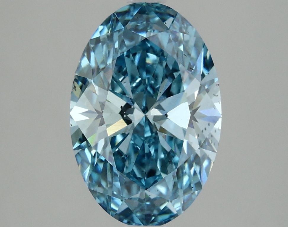Loose Diamond - OVAL 2.59ct Fancy Vivid Blue VS2 (1 of 1)
