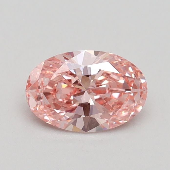 Loose Diamond - OVAL 0.52ct Fancy Intense Pink VS1: Loose Diamond - OVAL 0.52ct Fancy Intense Pink VS1 Source: This is a real non-mined Diamond that has been grown in a lab Shape: OVAL Carats: 0.52 Color: Fancy Intense Pink Certification: IGI Video: