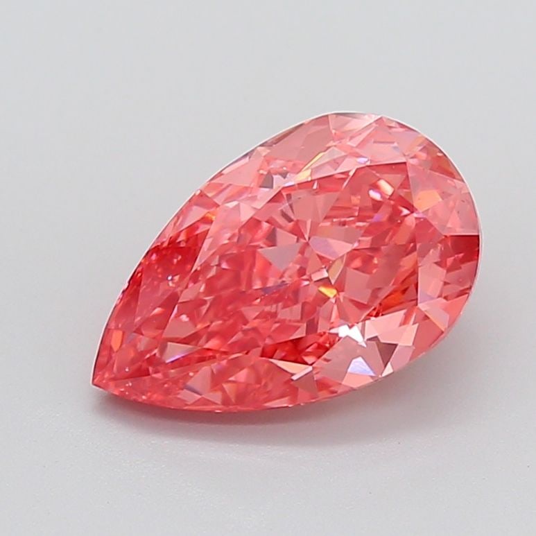 Loose Diamond - PEAR 4.1ct Fancy Vivid Purplish Pink VS2: Loose Diamond - PEAR 4.1ct Fancy Vivid Purplish Pink VS2 Source: This is a real non-mined Diamond that has been grown in a lab Shape: PEAR Carats: 4.1 Color: Fancy Vivid Purplish Pink Certification: N