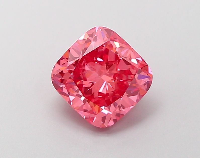 Loose Diamond - CUSHION MODIFIED 2.02ct Fancy Vivid Pink VVS2 (1 of 1)