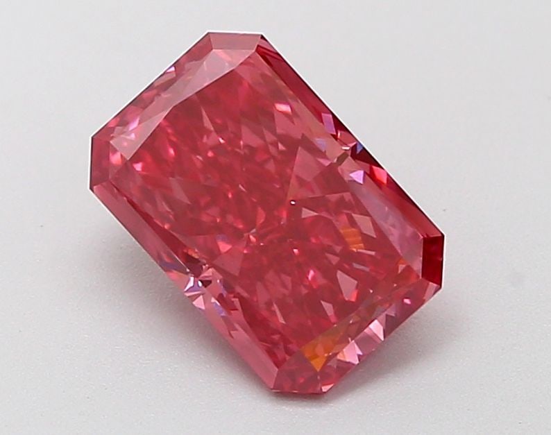 Loose Diamond - RADIANT 1.77ct Fancy Vivid Pink VS1: Loose Diamond - RADIANT 1.77ct Fancy Vivid Pink VS1 Source: This is a real non-mined Diamond that has been grown in a lab Shape: RADIANT Carats: 1.77 Color: Fancy Vivid Pink Certification: IGI Video: