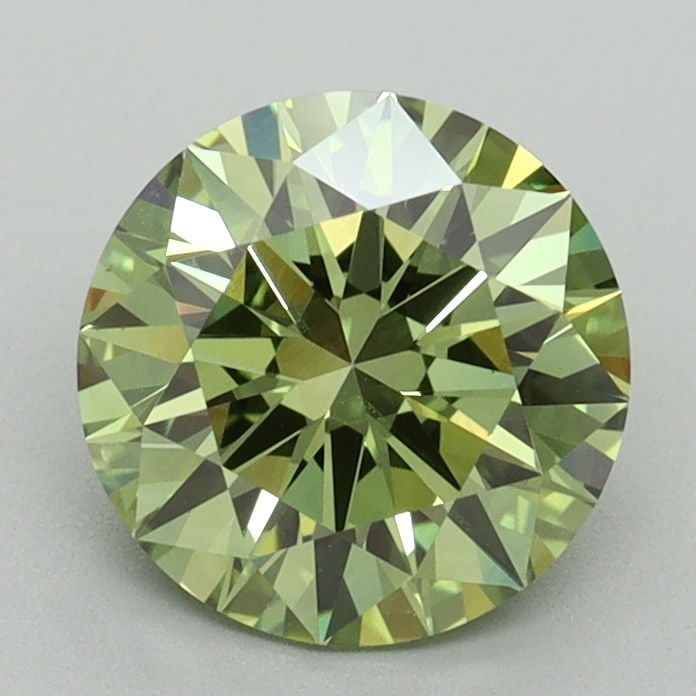 Loose Diamond - ROUND 1.51ct Fancy Vivid Green VVS2 (1 of 1)