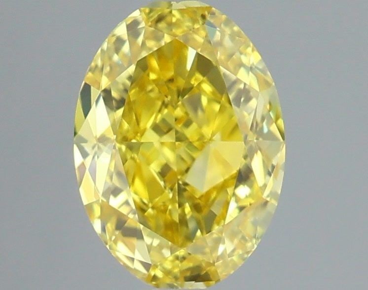 Loose Diamond - OVAL 1.0ct Fancy Vivid Yellow VVS2: Loose Diamond - OVAL 1.0ct Fancy Vivid Yellow VVS2 Source: This is a real non-mined Diamond that has been grown in a lab Shape: OVAL Carats: 1.0 Color: Fancy Vivid Yellow Certification: IGI Video: