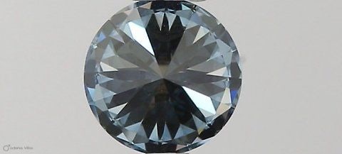 Ideal Loose Diamond - ROUND 0.3ct Fancy Vivid Blue IF: Ideal Loose Diamond - ROUND 0.3ct Fancy Vivid Blue IF Source: This is a real non-mined Diamond that has been grown in a lab Shape: ROUND Carats: 0.3 Color: Fancy Vivid Blue Certification: IGI Video: