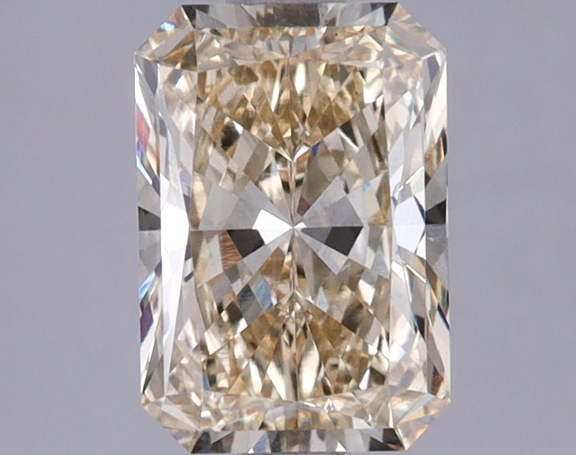 Loose Diamond - RADIANT 1.6ct Fancy Yellow VVS2: Loose Diamond - RADIANT 1.6ct Fancy Yellow VVS2 Source: This is a real non-mined Diamond that has been grown in a lab Shape: RADIANT Carats: 1.6 Color: Fancy Yellow Certification: IGI Video: