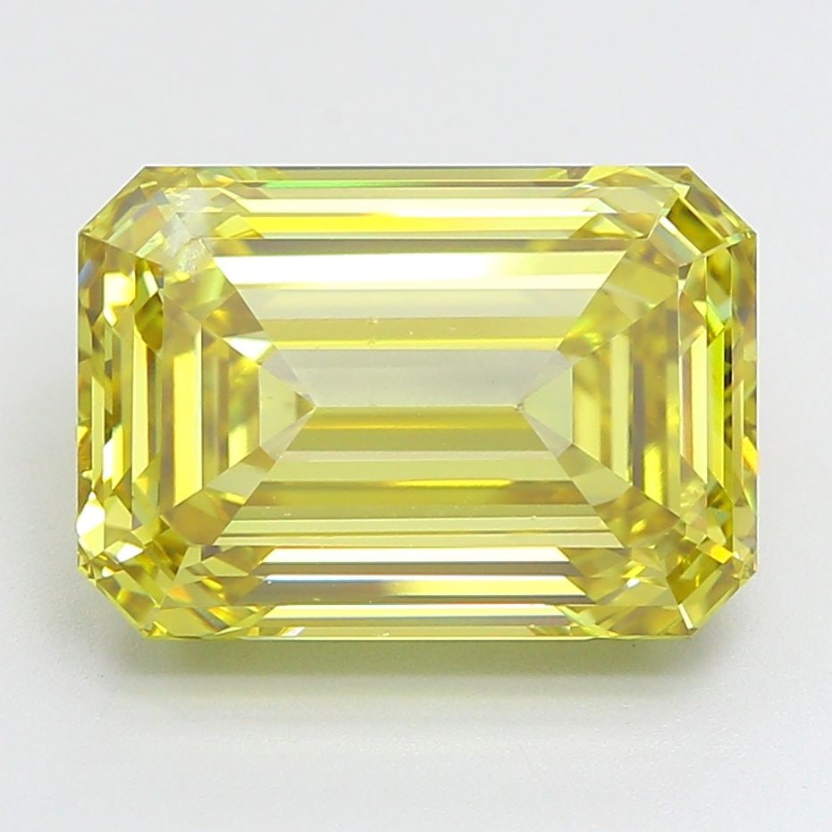 Loose Diamond - EMERALD 7.22ct Fancy Intense Yellow SI1 (1 of 1)