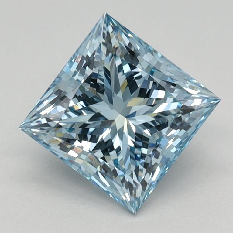 Loose Diamond - PRINCESS 1.21ct Fancy Intense Blue VS1: Loose Diamond - PRINCESS 1.21ct Fancy Intense Blue VS1 Source: This is a real non-mined Diamond that has been grown in a lab Shape: PRINCESS Carats: 1.21 Color: Fancy Intense Blue Certification: IGI V