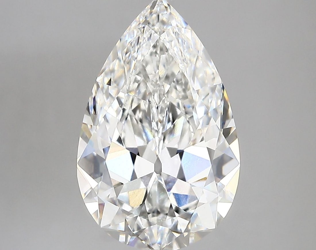 Loose Diamond - PEAR 4.18ct E VS1 (1 of 1)