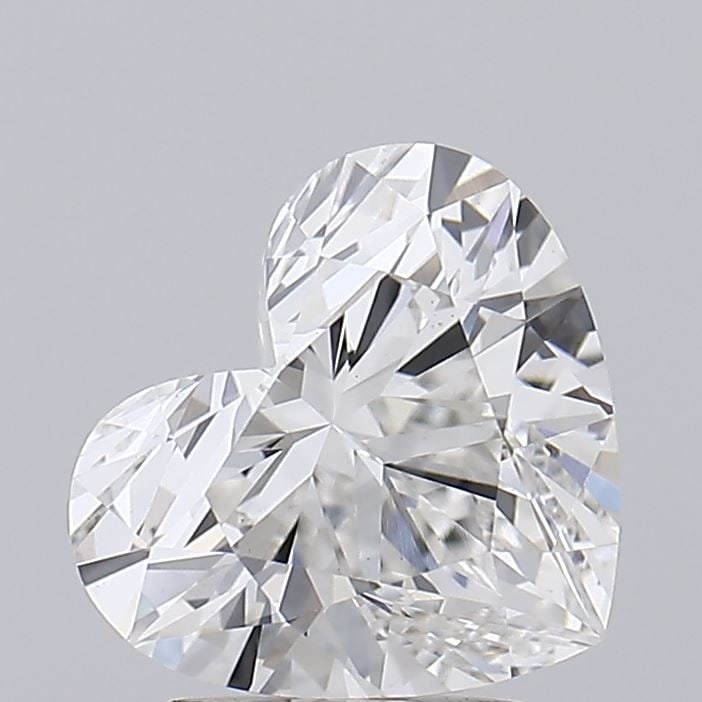 Loose Diamond - HEART 2.53ct G VS1: Loose Diamond - HEART 2.53ct G VS1 Source: This is a real non-mined Diamond that has been grown in a lab Shape: HEART Carats: 2.53 Color: G Clarity: VS1 Certification: IGI Video: