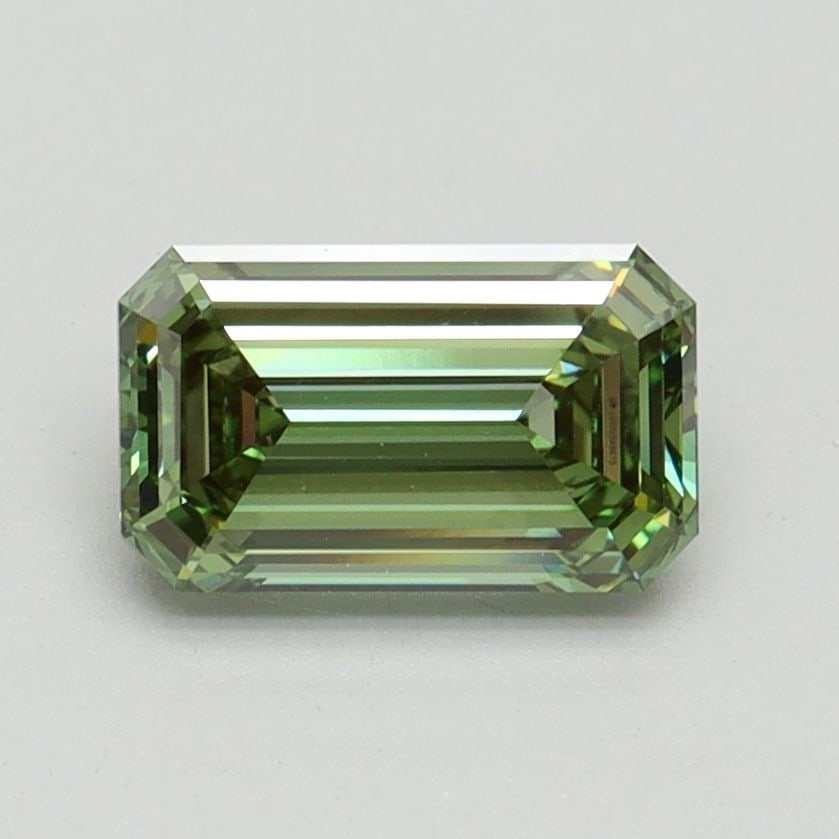 Loose Diamond - EMERALD 1.15ct Fancy Vivid Green VVS2 (1 of 1)