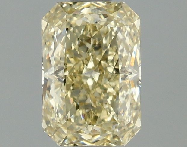 Loose Diamond - RADIANT 1.09ct Fancy Yellow VS1: Loose Diamond - RADIANT 1.09ct Fancy Yellow VS1 Source: This is a real non-mined Diamond that has been grown in a lab Shape: RADIANT Carats: 1.09 Color: Fancy Yellow Certification: IGI Video: