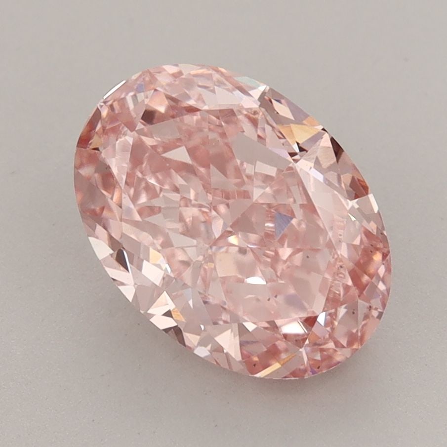 Loose Diamond - OVAL 2.87ct Fancy Vivid Pink VS2: Loose Diamond - OVAL 2.87ct Fancy Vivid Pink VS2 Source: This is a real non-mined Diamond that has been grown in a lab Shape: OVAL Carats: 2.87 Color: Fancy Vivid Pink Certification: IGI Video:
