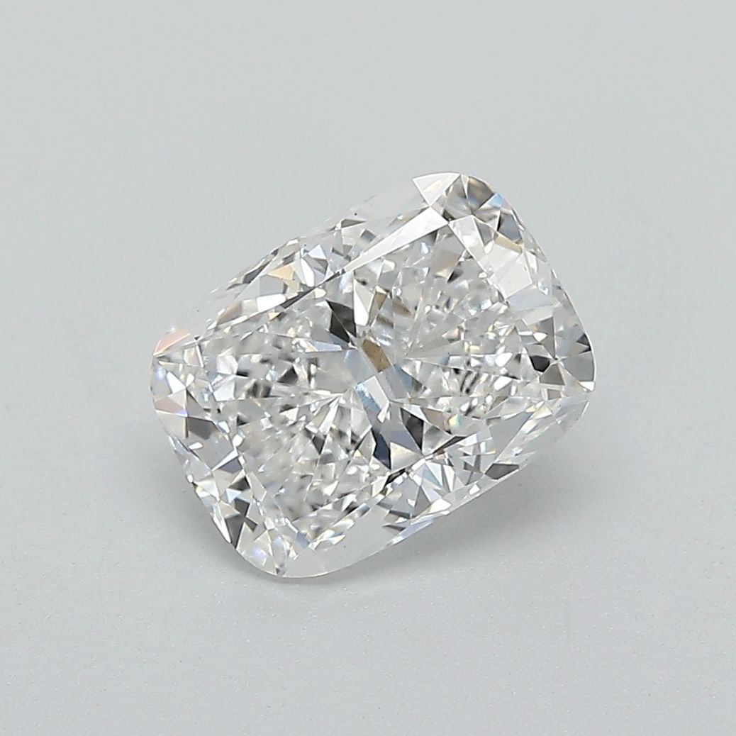 Loose Diamond - CUSHION MODIFIED 1.59ct G VVS2: Loose Diamond - CUSHION MODIFIED 1.59ct G VVS2 Source: This is a real non-mined Diamond that has been grown in a lab Shape: CUSHION MODIFIED Carats: 1.59 Color: G Clarity: VVS2 Certification: IGI Vide