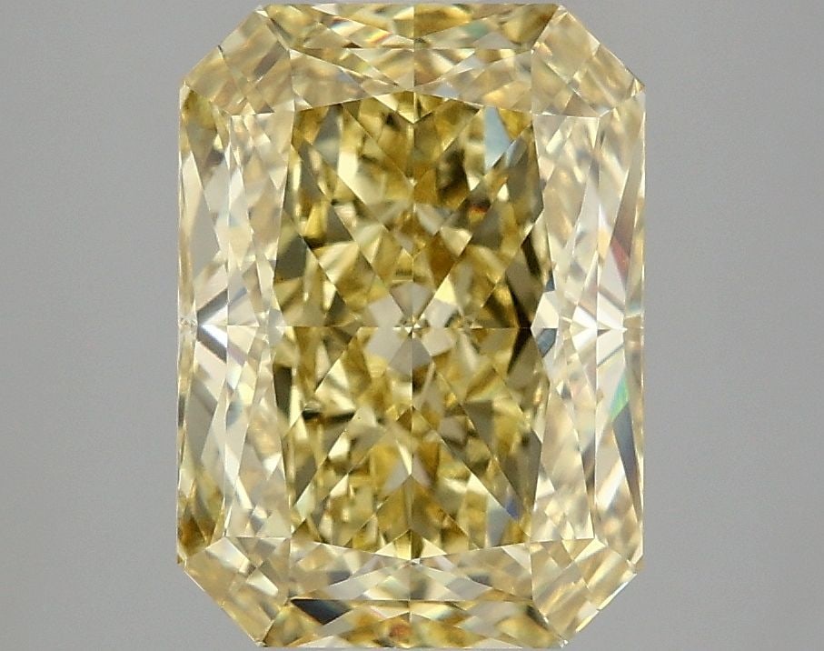 Loose Diamond - RADIANT 4.05ct Fancy Intense Yellow VVS2: Loose Diamond - RADIANT 4.05ct Fancy Intense Yellow VVS2 Source: This is a real non-mined Diamond that has been grown in a lab Shape: RADIANT Carats: 4.05 Color: Fancy Intense Yellow Certification: IG