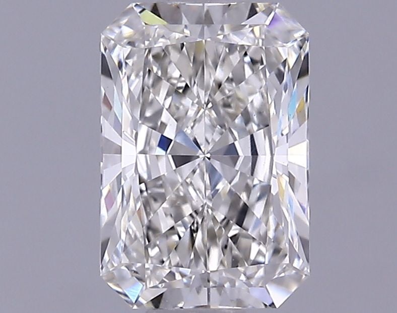 Loose Diamond - RADIANT 1.03ct G VVS2: Loose Diamond - RADIANT 1.03ct G VVS2 Source: This is a real non-mined Diamond that has been grown in a lab Shape: RADIANT Carats: 1.03 Color: G Clarity: VVS2 Certification: IGI Video: