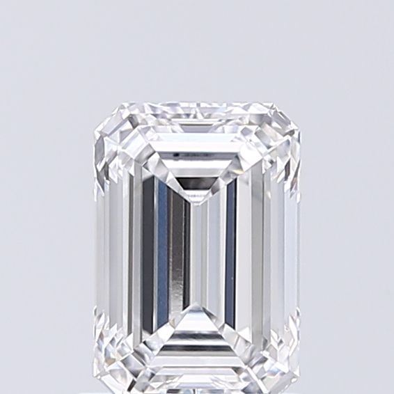Loose Diamond - EMERALD 1.02ct D VVS1: Loose Diamond - EMERALD 1.02ct D VVS1 Source: This is a real non-mined Diamond that has been grown in a lab Shape: EMERALD Carats: 1.02 Color: D Clarity: VVS1 Certification: IGI Video: