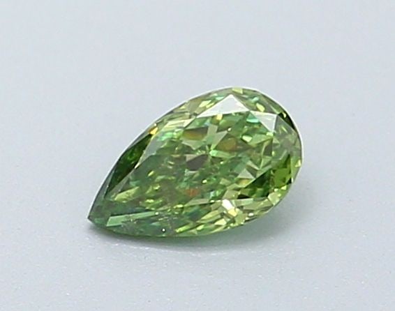 Loose Diamond - PEAR 0.26ct Fancy Vivid Green SI1 (1 of 1)