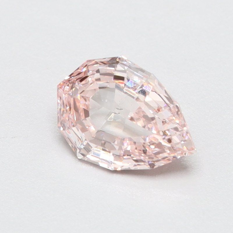 Loose Diamond - PEAR 0.33ct Fancy Pink SI1: Loose Diamond - PEAR 0.33ct Fancy Pink SI1 Source: This is a real non-mined Diamond that has been grown in a lab Shape: PEAR Carats: 0.33 Color: Fancy Pink Certification: NONE Video: