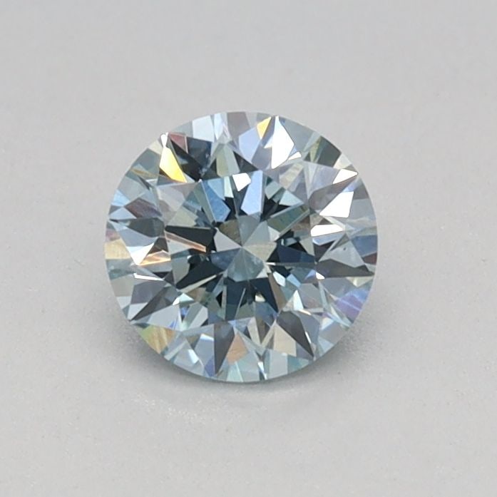 Loose Diamond - ROUND 0.35ct Fancy Vivid Blue VS1 (1 of 1)