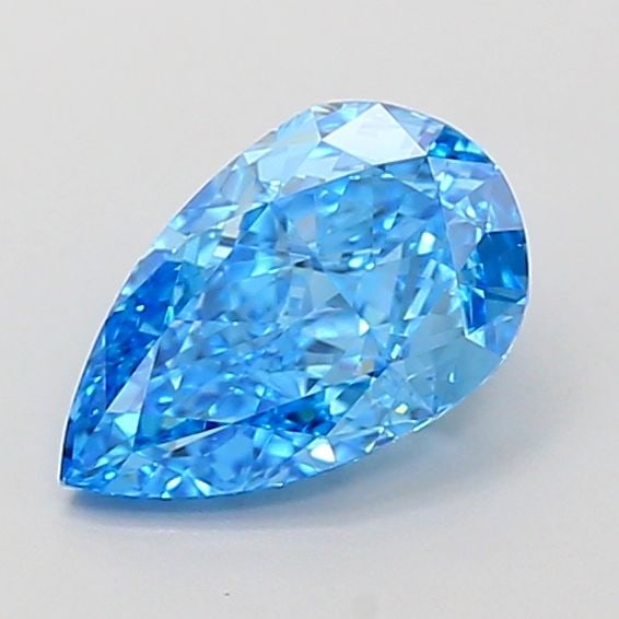 Loose Diamond - PEAR 1.07ct Fancy Vivid Blue VVS2: Loose Diamond - PEAR 1.07ct Fancy Vivid Blue VVS2 Source: This is a real non-mined Diamond that has been grown in a lab Shape: PEAR Carats: 1.07 Color: Fancy Vivid Blue Certification: IGI Video: