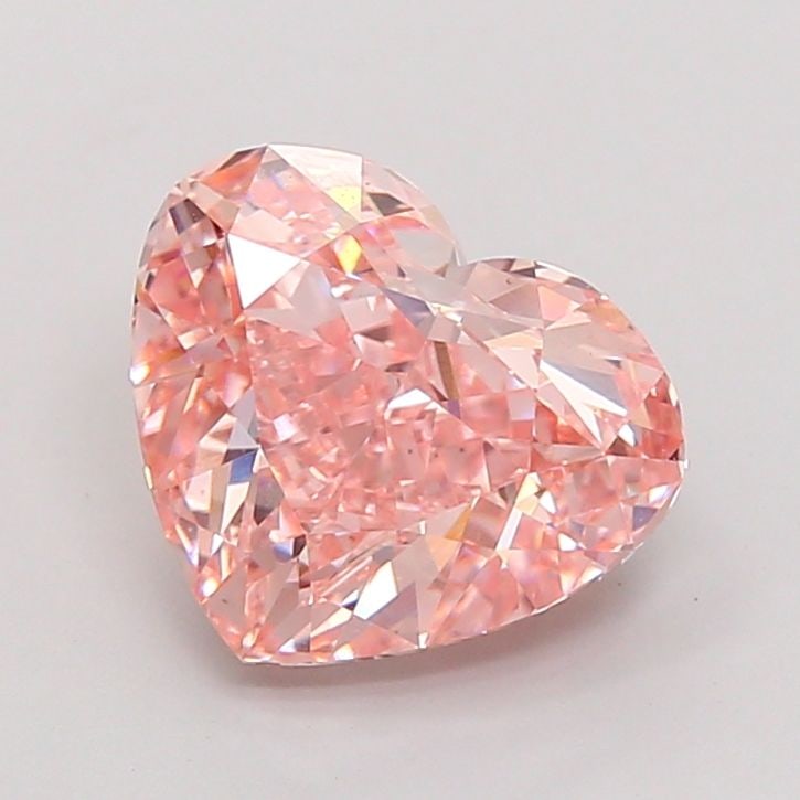Loose Diamond - HEART 4.02ct Fancy Intense Pink VS1: Loose Diamond - HEART 4.02ct Fancy Intense Pink VS1 Source: This is a real non-mined Diamond that has been grown in a lab Shape: HEART Carats: 4.02 Color: Fancy Intense Pink Certification: IGI Video: