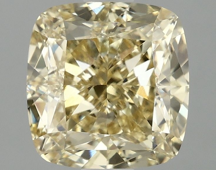Loose Diamond - CUSHION BRILLIANT 2.07ct Fancy Intense Yellow VVS2: Loose Diamond - CUSHION BRILLIANT 2.07ct Fancy Intense Yellow VVS2 Source: This is a real non-mined Diamond that has been grown in a lab Shape: CUSHION BRILLIANT Carats: 2.07 Color: Fancy Intense Yell