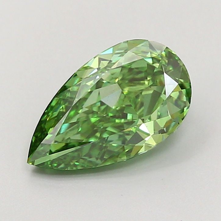 Loose Diamond - PEAR 2.0ct Fancy Vivid Green VS2 (1 of 1)