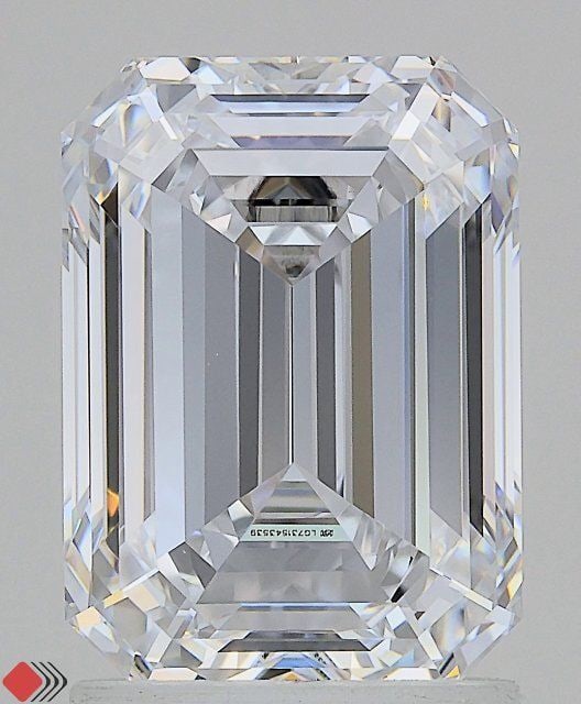 Loose Diamond - EMERALD 2.51ct D VVS1: Loose Diamond - EMERALD 2.51ct D VVS1 Source: This is a real non-mined Diamond that has been grown in a lab Shape: EMERALD Carats: 2.51 Color: D Clarity: VVS1 Certification: IGI Video: