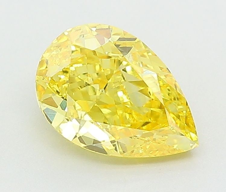 Loose Diamond - PEAR 1.25ct Fancy Intense Yellow VS2: Loose Diamond - PEAR 1.25ct Fancy Intense Yellow VS2 Source: This is a real non-mined Diamond that has been grown in a lab Shape: PEAR Carats: 1.25 Color: Fancy Intense Yellow Certification: IGI The D