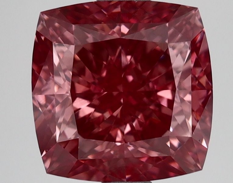 Loose Diamond - CUSHION MODIFIED 3.04ct Fancy Vivid Pink VS1: Loose Diamond - CUSHION MODIFIED 3.04ct Fancy Vivid Pink VS1 Source: This is a real non-mined Diamond that has been grown in a lab Shape: CUSHION MODIFIED Carats: 3.04 Color: Fancy Vivid Pink Certific