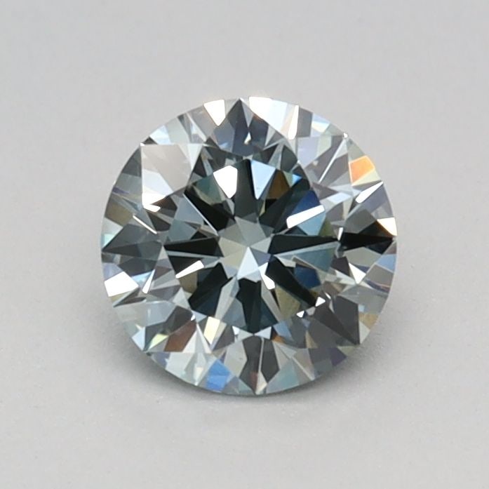 Ideal Loose Diamond - ROUND 0.53ct Fancy Intense Greenish Blue VS1: Ideal Loose Diamond - ROUND 0.53ct Fancy Intense Greenish Blue VS1 Source: This is a real non-mined Diamond that has been grown in a lab Shape: ROUND Carats: 0.53 Color: Fancy Intense Greenish Blue Ce